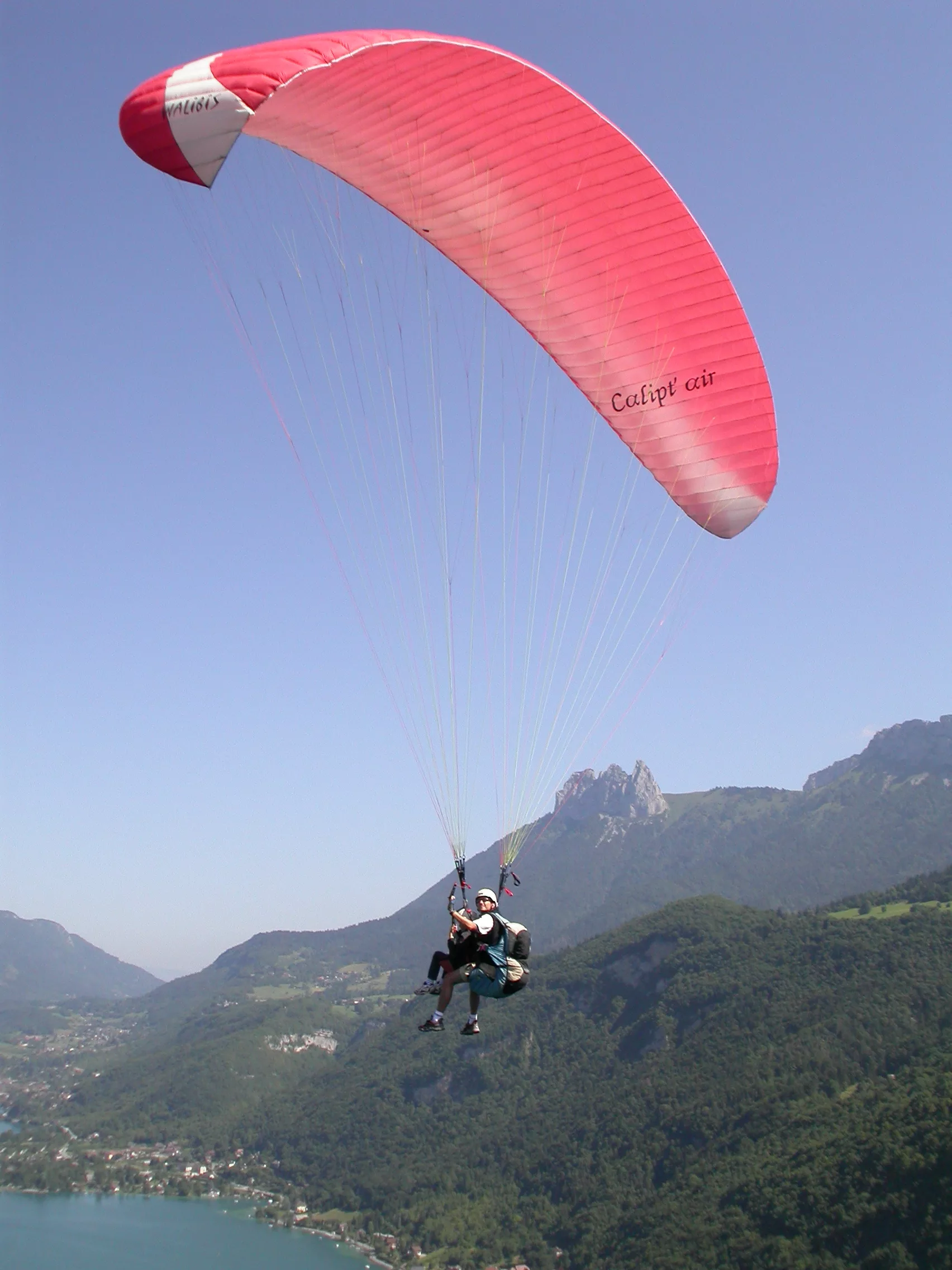 Parapente Lac